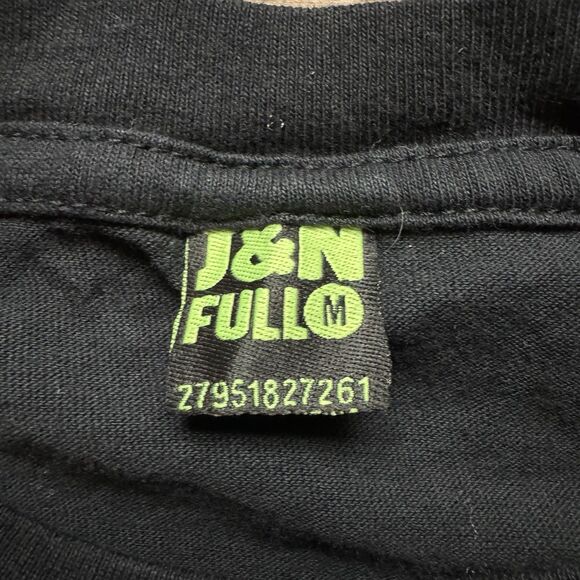 Lilo & Stitch J&N Full Graphic T-shirt Size M Black Front Graphic - Picture 2 of 6